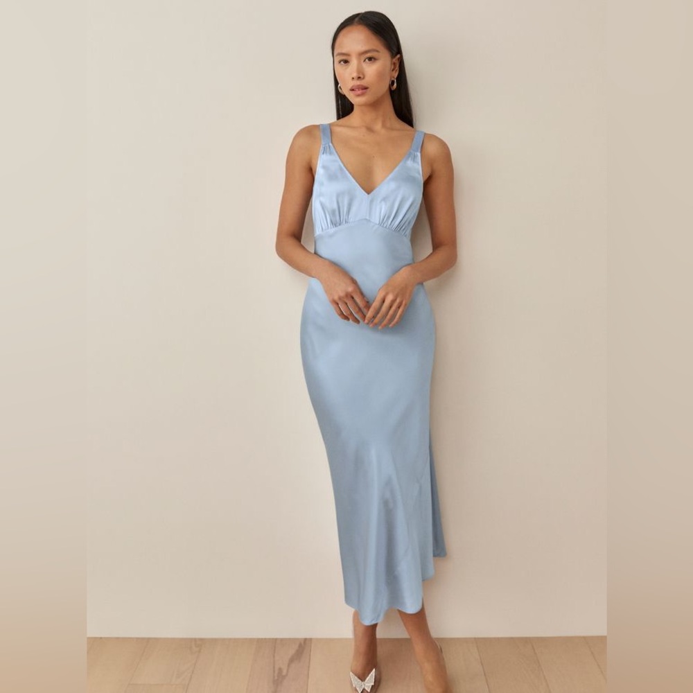 Daytona Silk Dress from Reformation, Size XS
